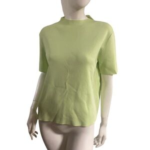 8 by Yoox Green  Short Sleeve Top